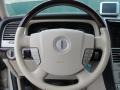 Light Parchment 2003 Lincoln Aviator Luxury AWD Steering Wheel
