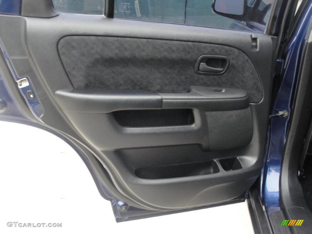 2005 Honda CR-V LX Black Door Panel Photo #39230714