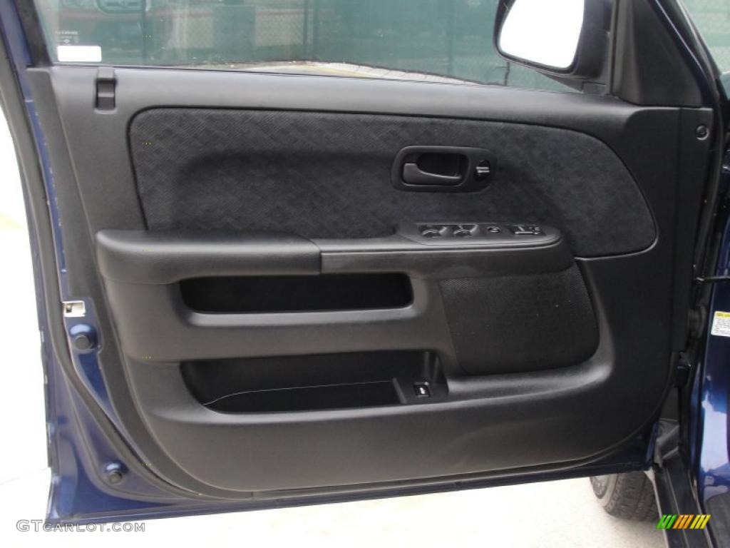 2005 Honda CR-V LX Black Door Panel Photo #39230742