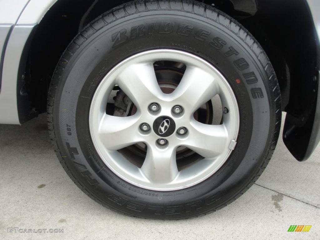 2006 Hyundai Santa Fe GLS Wheel Photo #39232695