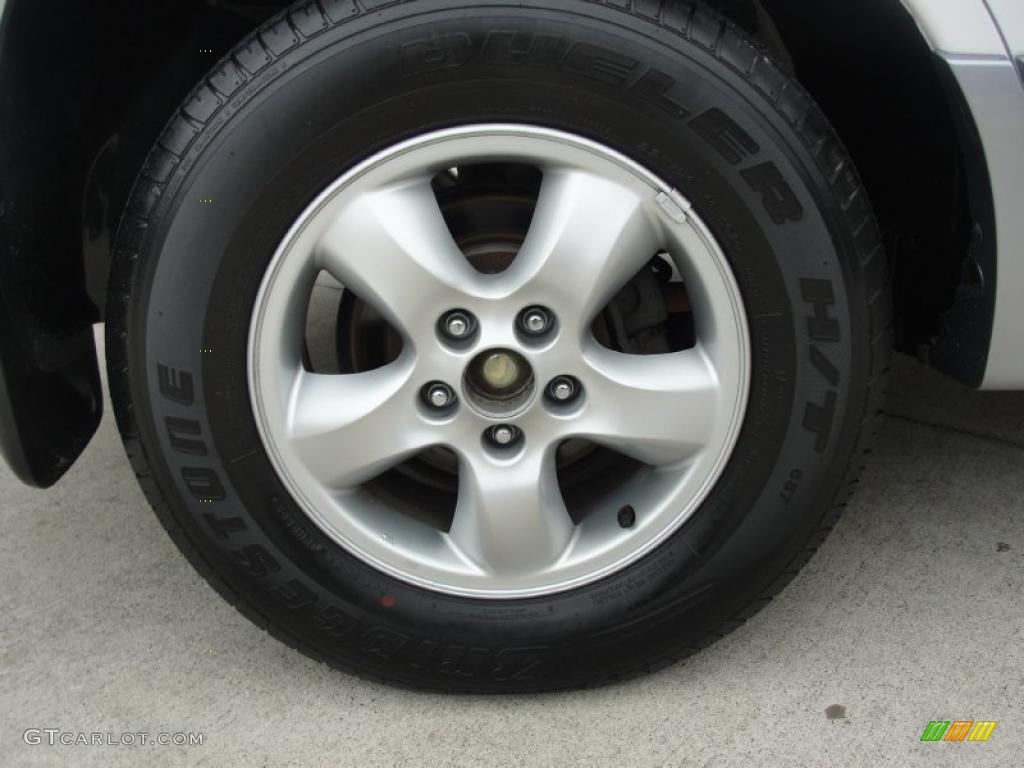 2006 Hyundai Santa Fe GLS Wheel Photo #39232711