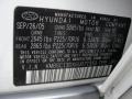 NU: Nordic White 2006 Hyundai Santa Fe GLS Color Code