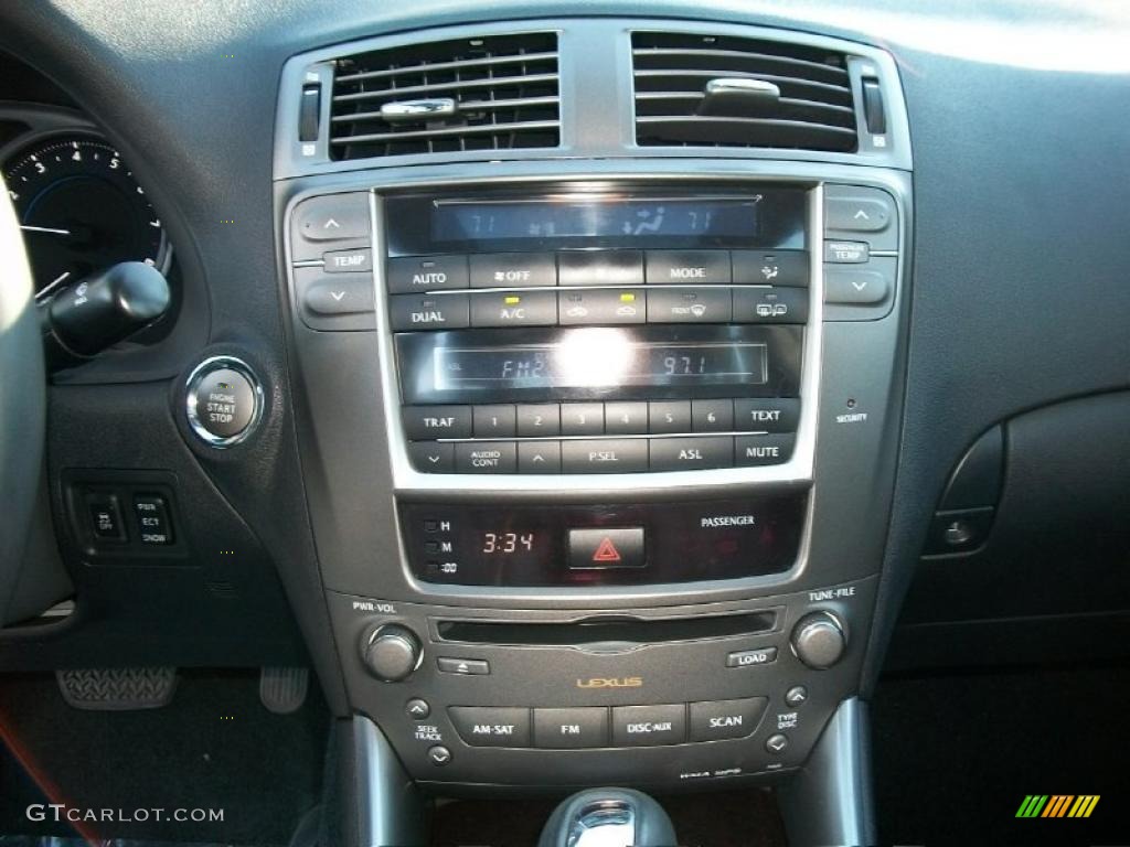 2008 Lexus IS 250 AWD Controls Photo #39235084