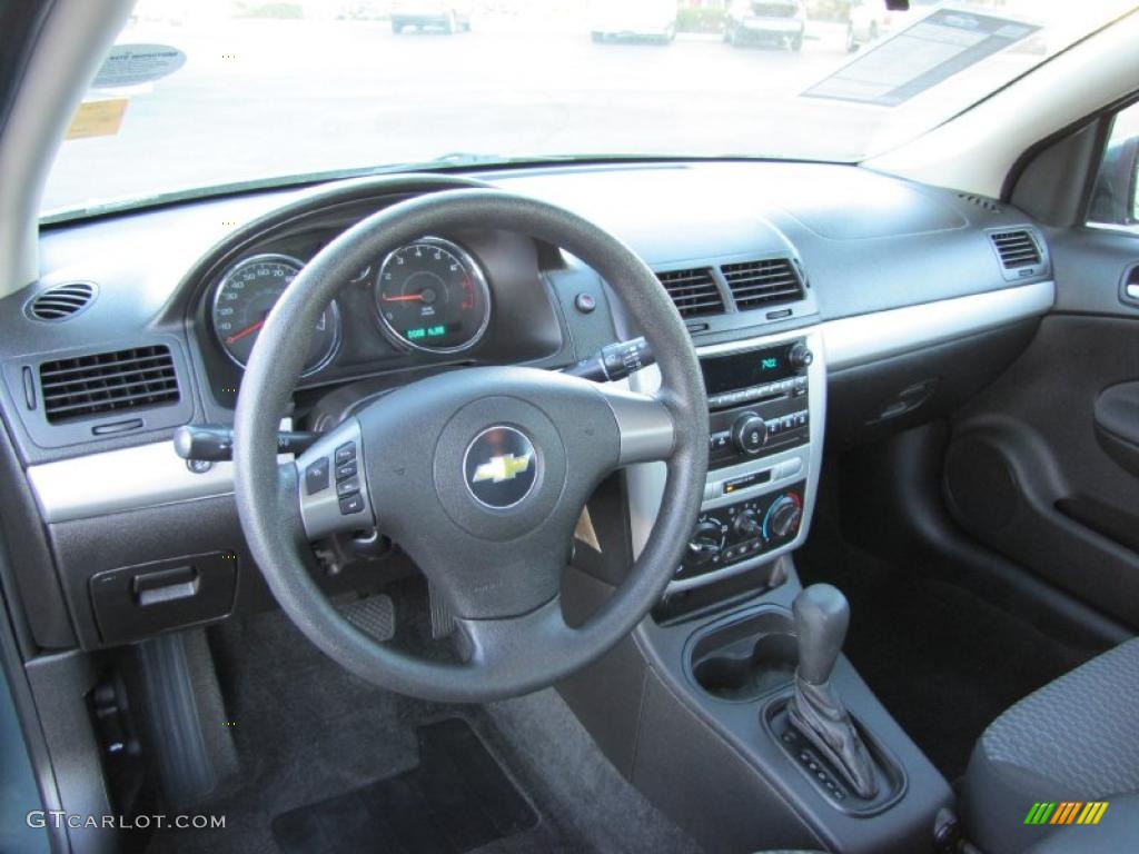 Ebony Interior 2010 Chevrolet Cobalt LT Coupe Photo #39235108