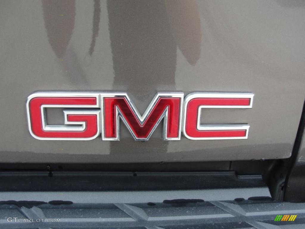 2008 GMC Sierra 1500 SLE Crew Cab 4x4 Marks and Logos Photo #39235753