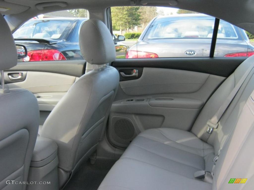 Gray Interior 2006 Kia Optima EX V6 Photo #39236245