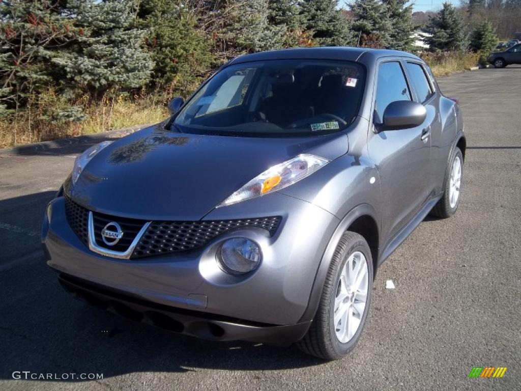 Gun Metallic 2011 Nissan Juke SV AWD Exterior Photo #39236430