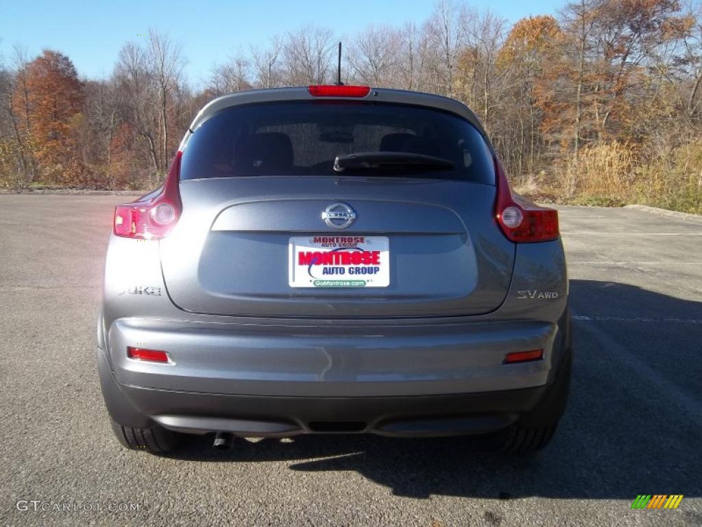 Gun Metallic 2011 Nissan Juke SV AWD Exterior Photo #39236545