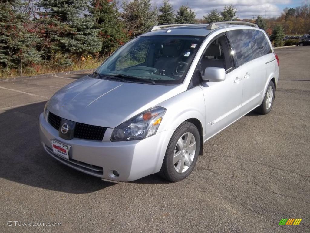 2006 Quest 3.5 SE - Silver Mist Metallic / Gray photo #3