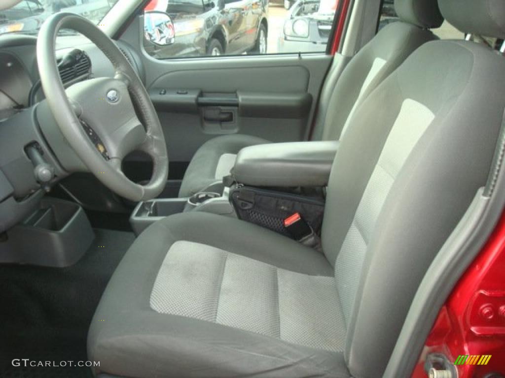 2005 Explorer Sport Trac XLT - Red Fire / Medium Dark Flint photo #10