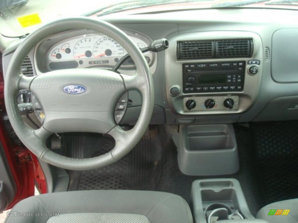 2005 Explorer Sport Trac XLT - Red Fire / Medium Dark Flint photo #12