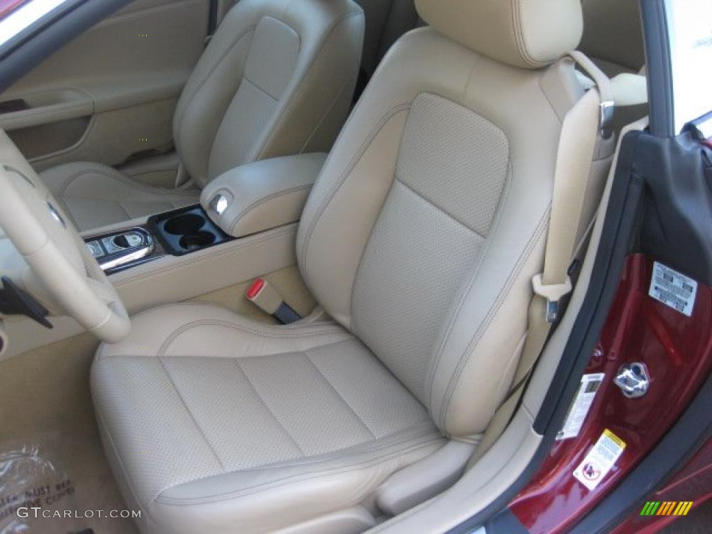 Caramel Interior 2010 Jaguar XK XK Coupe Photo #39239133