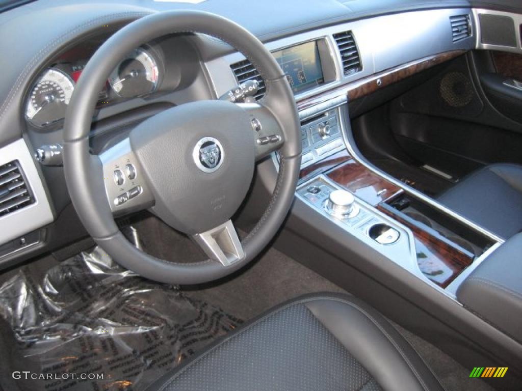 Warm Charcoal Interior 2011 Jaguar XF Premium Sport Sedan Photo #39239385