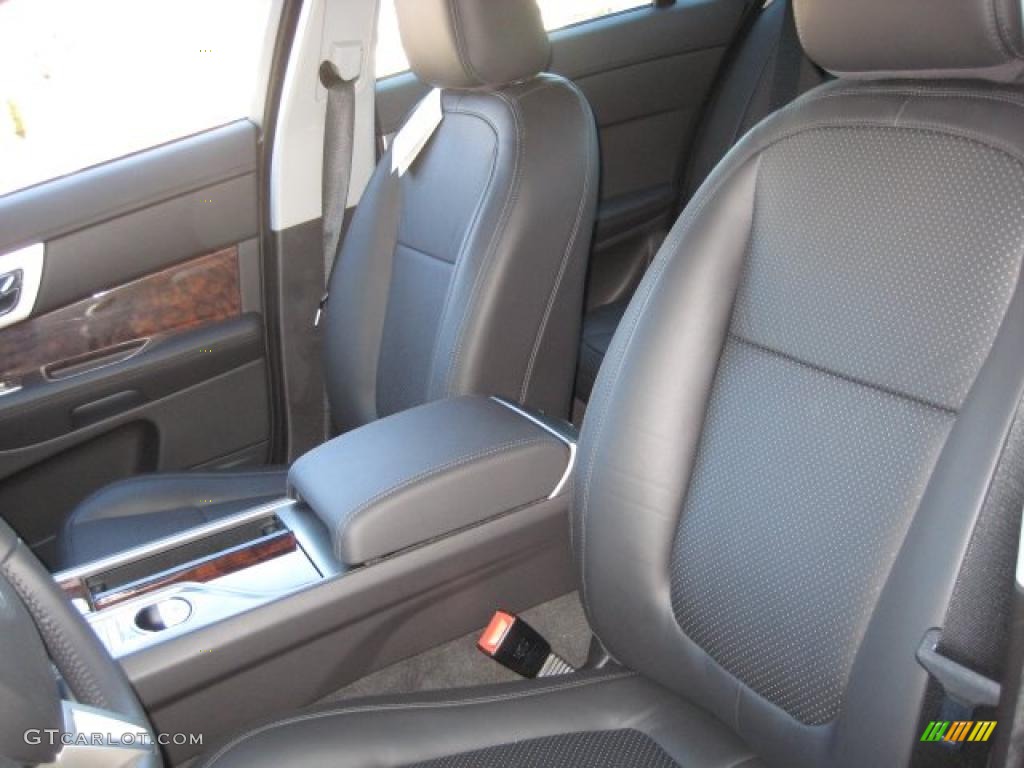 Warm Charcoal Interior 2011 Jaguar XF Premium Sport Sedan Photo #39239401