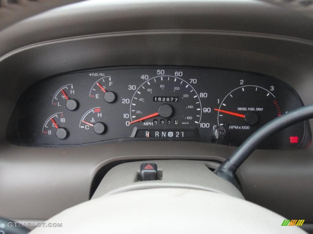 2000 Ford Excursion Limited 4x4 Gauges Photo #39239453
