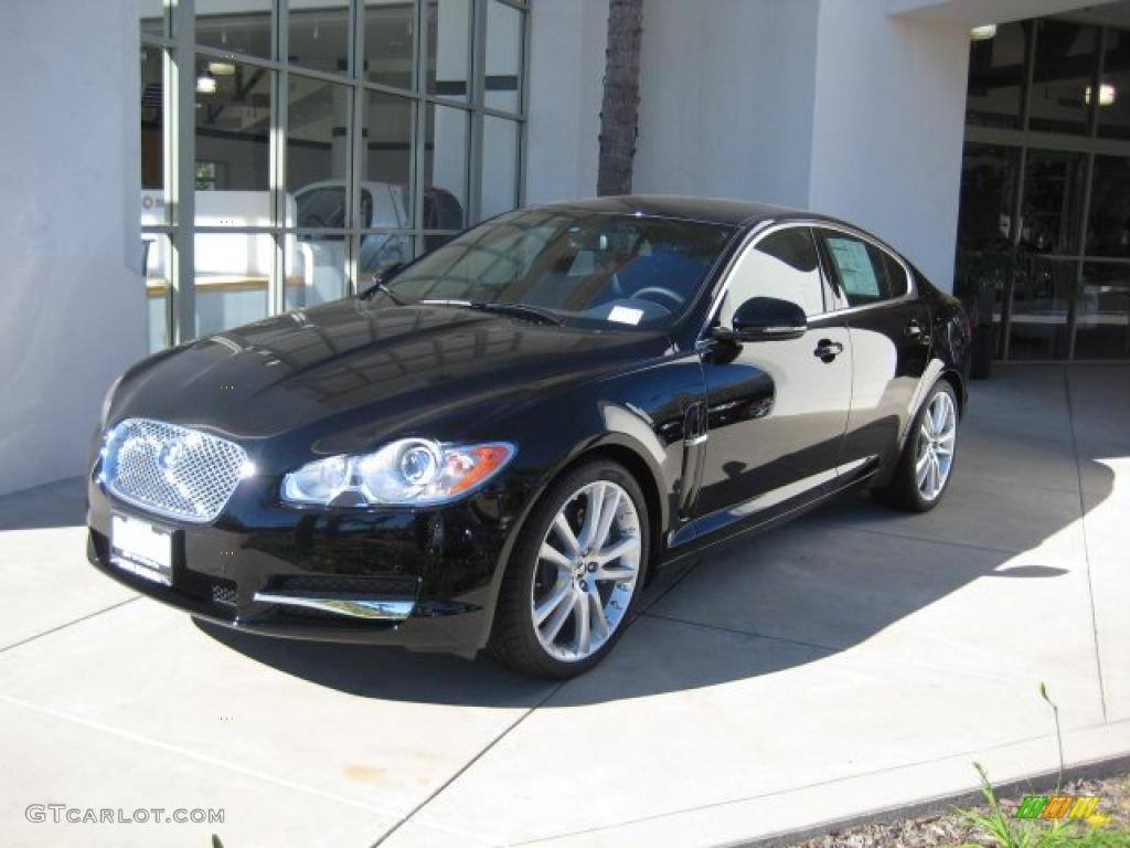 Ebony Black 2011 Jaguar XF Premium Sport Sedan Exterior Photo #39239637