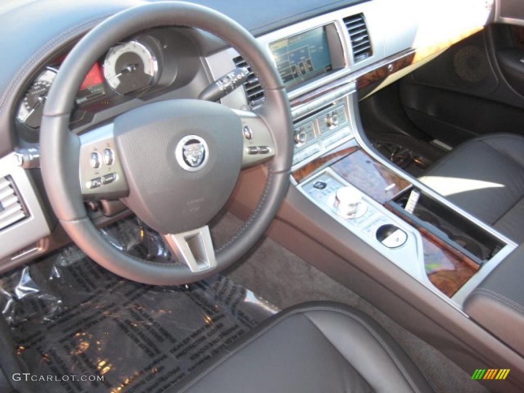 Warm Charcoal Interior 2011 Jaguar XF Sport Sedan Photo #39239930