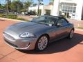 Lunar Grey Metallic 2011 Jaguar XK XK Convertible