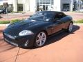 Ultimate Black Metallic 2011 Jaguar XK XKR Convertible Exterior