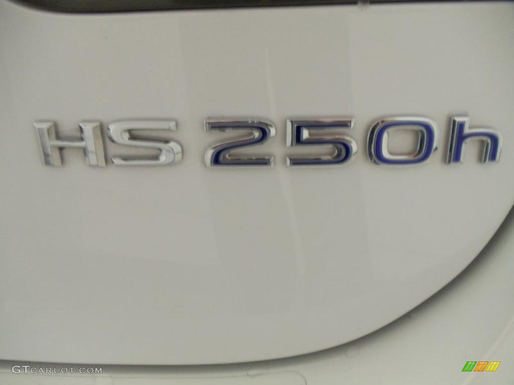 2010 Lexus HS 250h Hybrid Premium Marks and Logos Photo #39240694