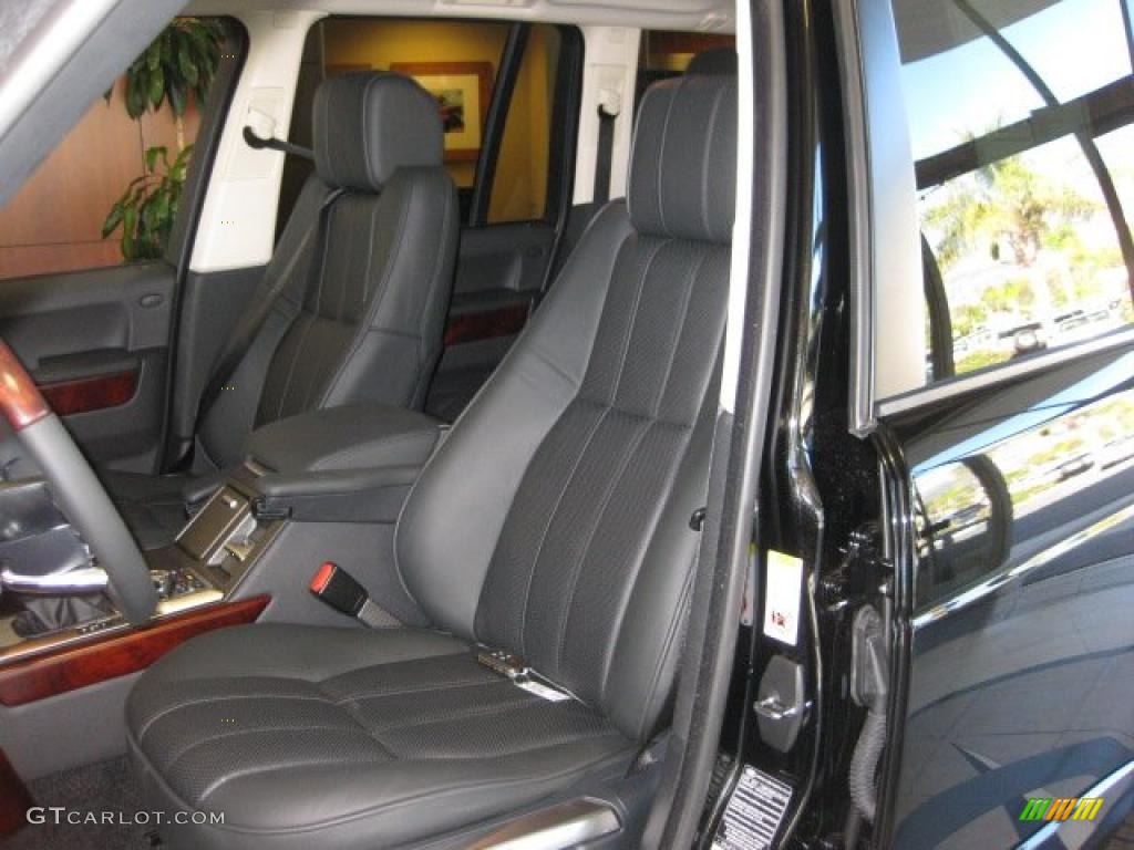 Jet Black/Jet Black Interior 2011 Land Rover Range Rover Supercharged Photo #39240774