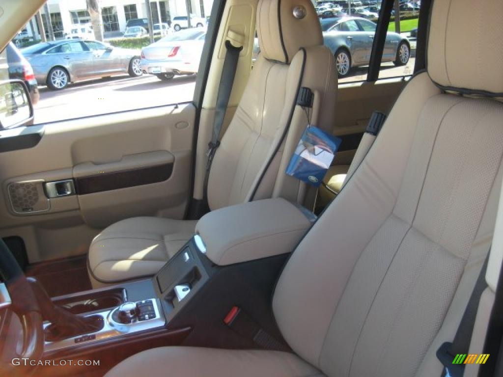 Sand/Jet Black Interior 2011 Land Rover Range Rover HSE Photo #39240954