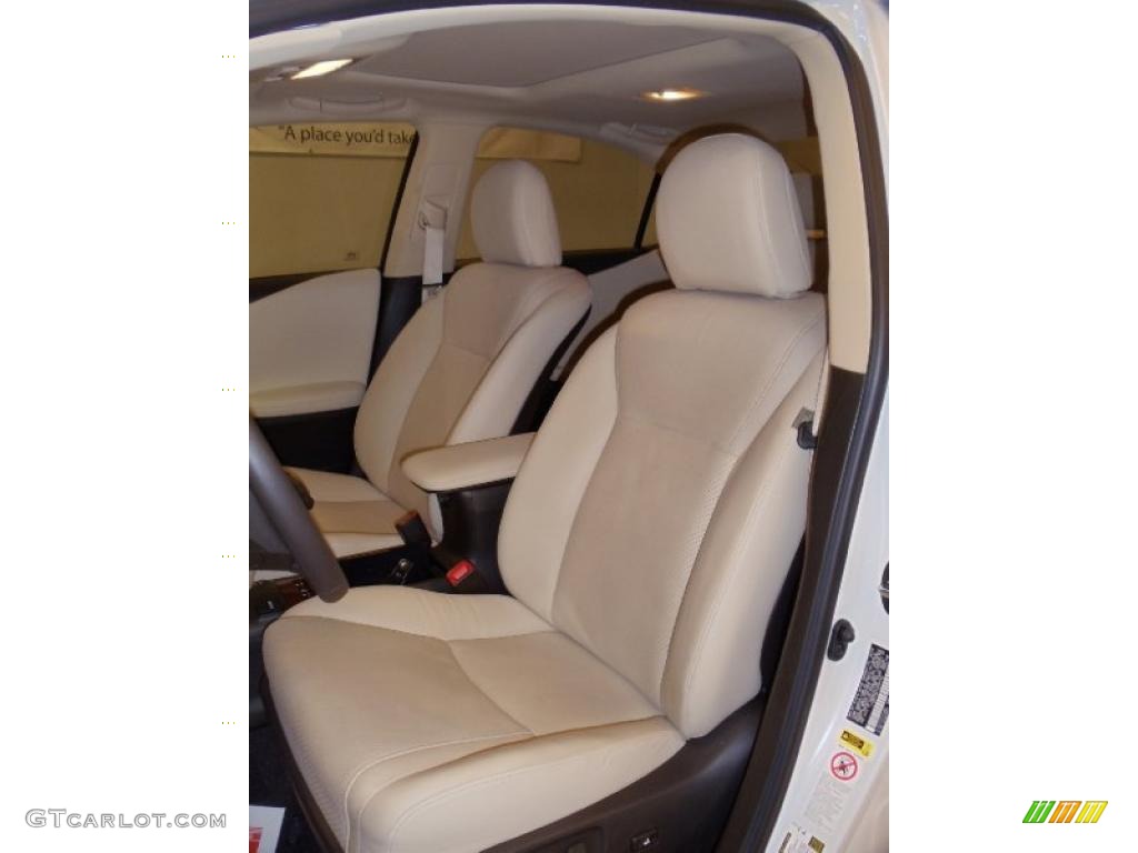 Parchment Interior 2010 Lexus HS 250h Hybrid Premium Photo #39241022