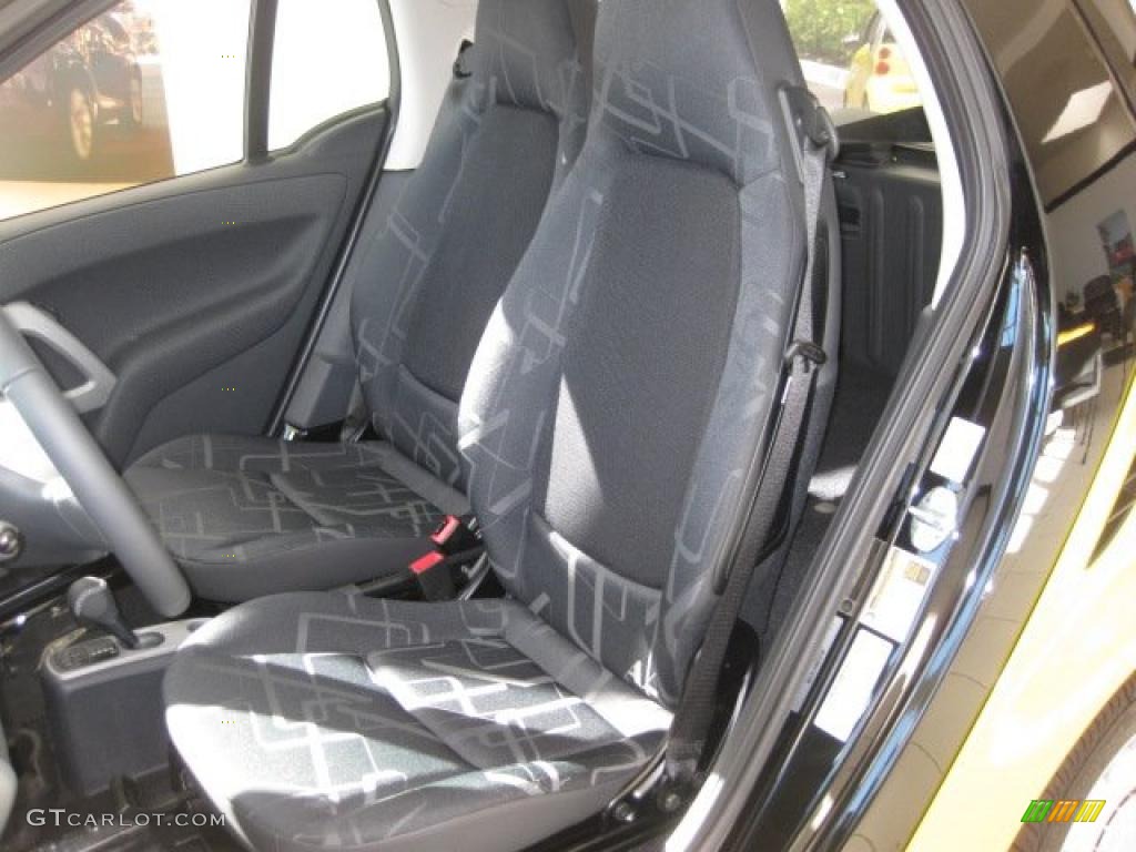 Grey Interior 2010 Smart fortwo pure coupe Photo #39241082