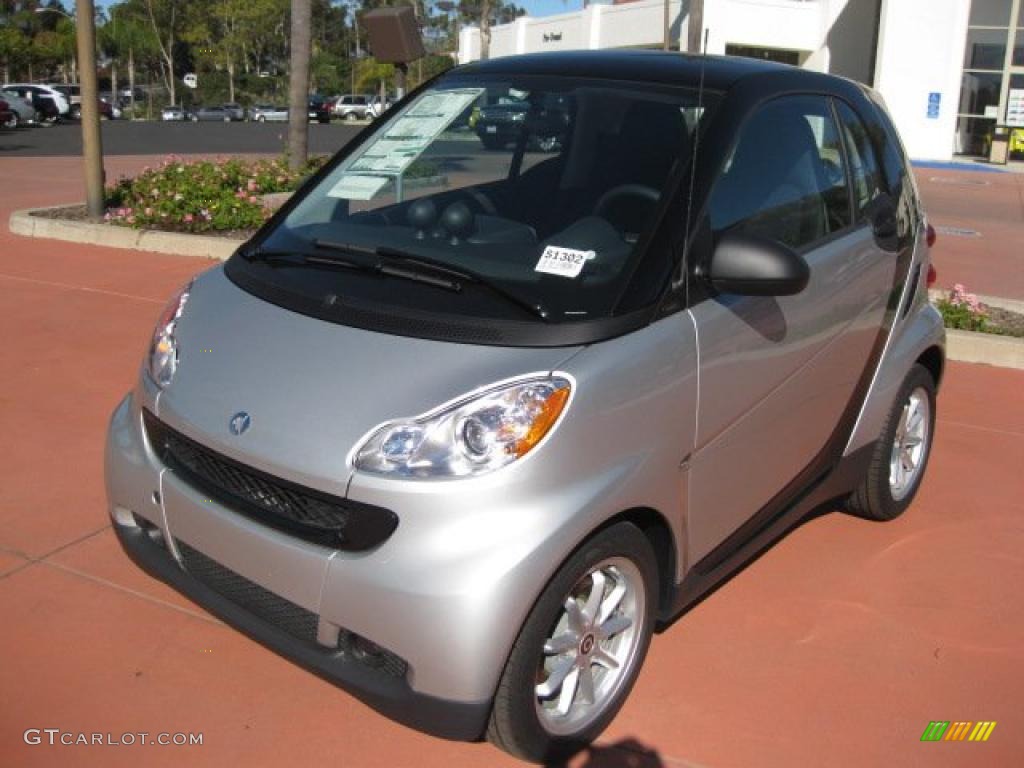 Silver Metallic 2010 Smart fortwo passion coupe Exterior Photo #39241182