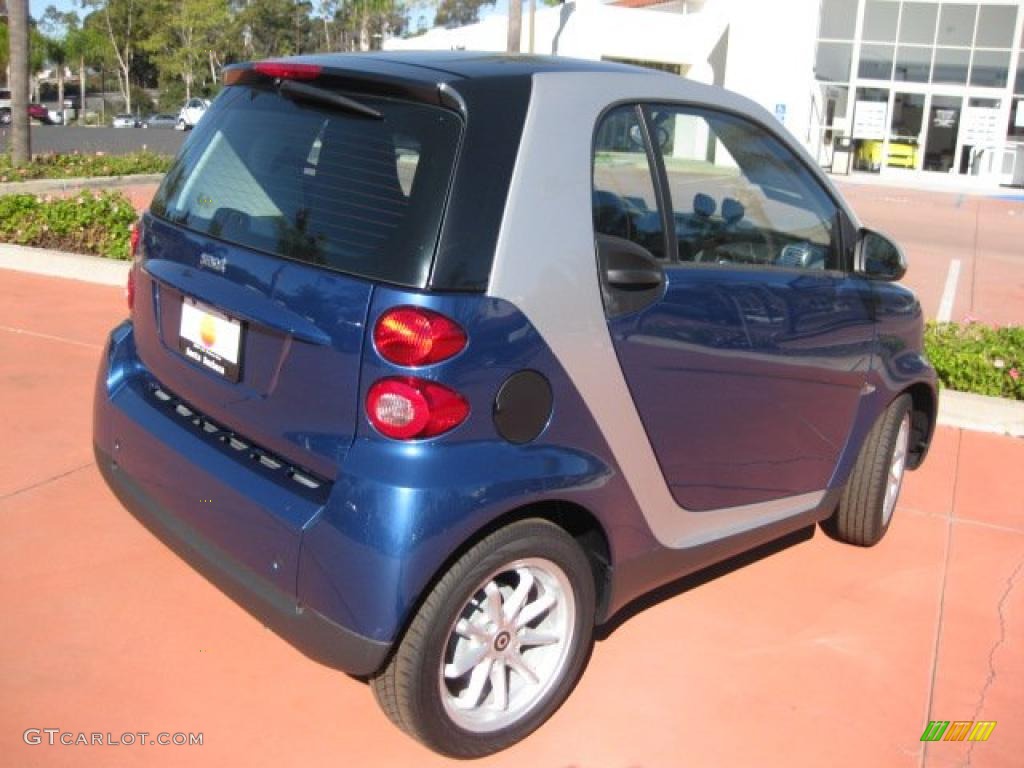 Blue Metallic 2010 Smart fortwo passion coupe Exterior Photo #39241354