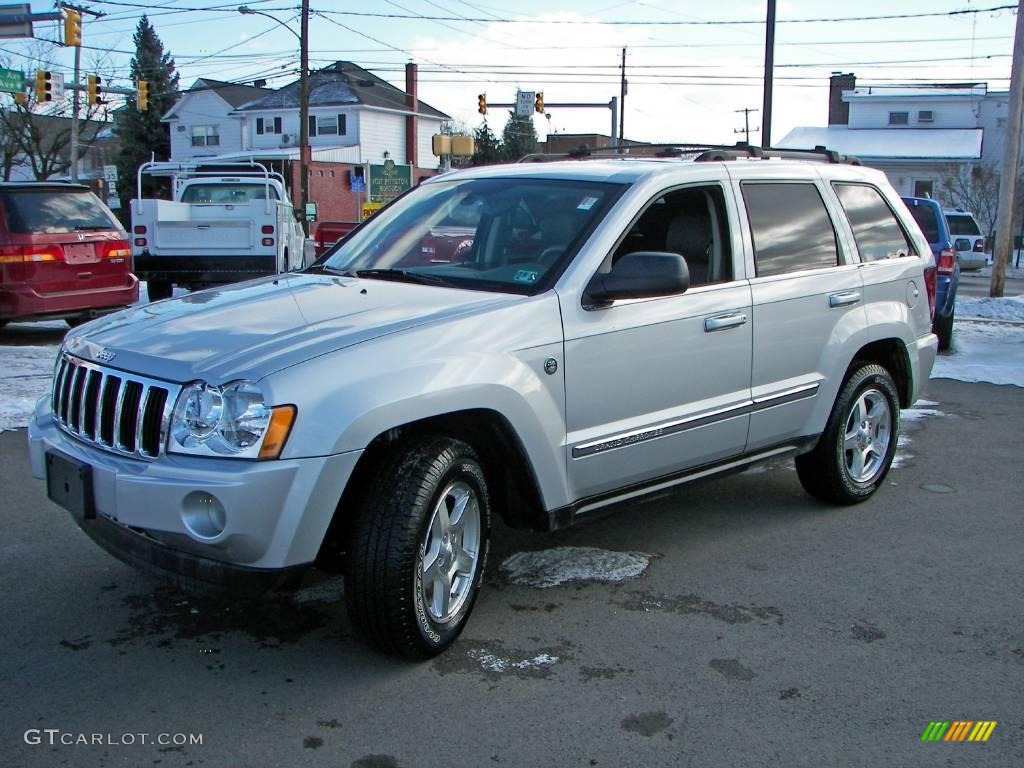 2005 Grand Cherokee Limited 4x4 - Bright Silver Metallic / Medium Slate Gray photo #1