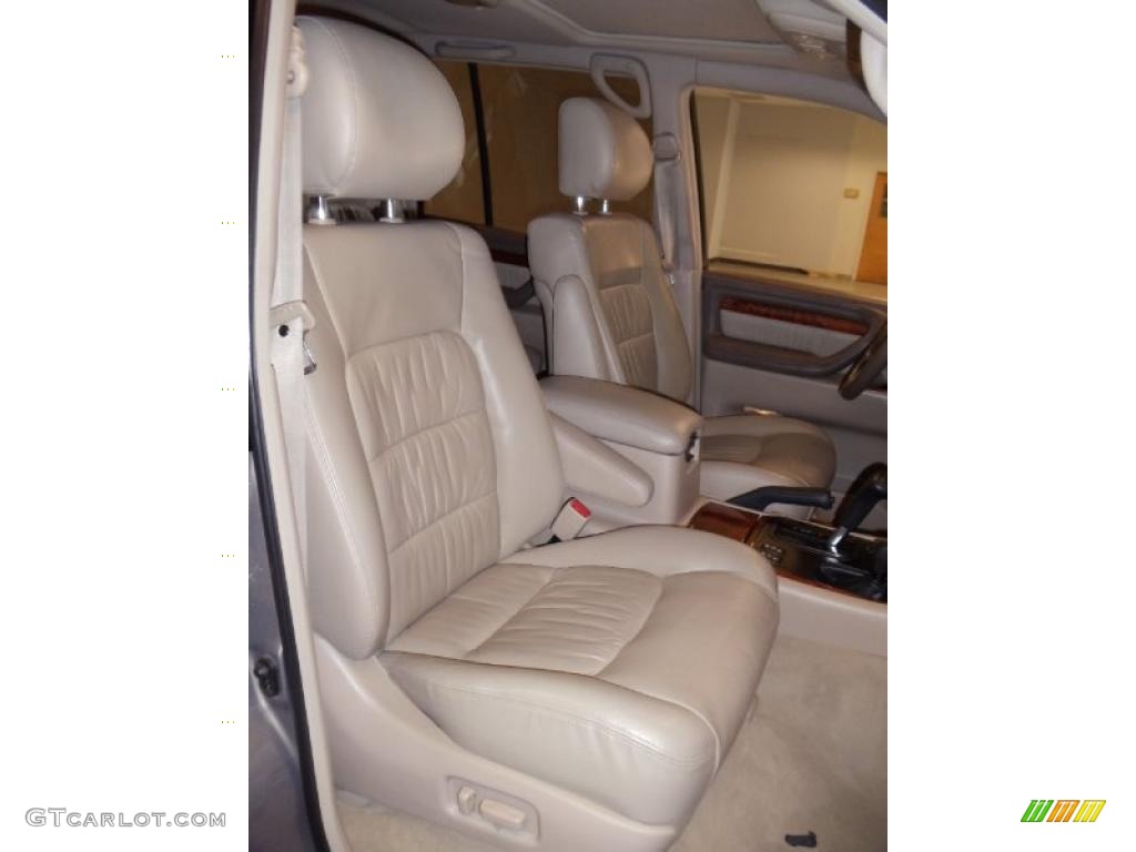 Ivory Interior 1998 Lexus LX 470 Photo #39242074