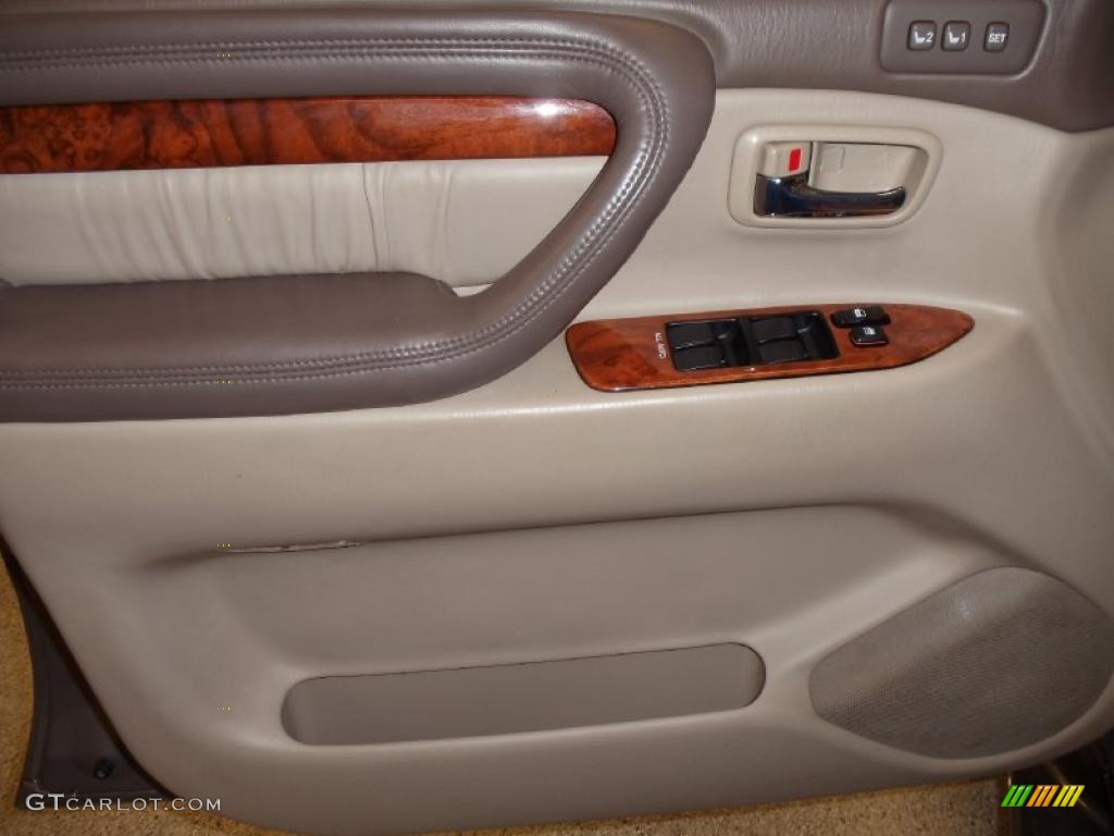 1998 Lexus LX 470 Ivory Door Panel Photo #39242174