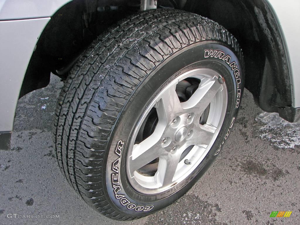 2005 Grand Cherokee Limited 4x4 - Bright Silver Metallic / Medium Slate Gray photo #10