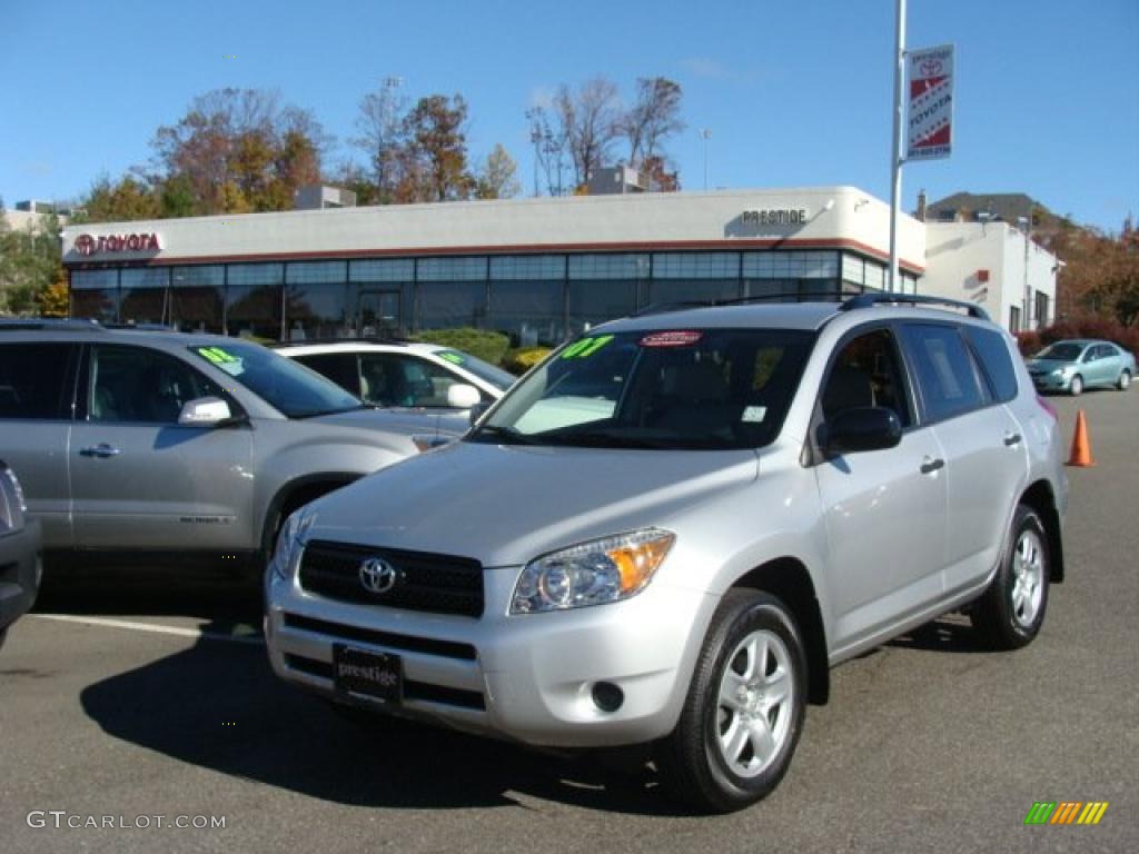 Classic Silver Metallic 2007 Toyota RAV4 4WD Exterior Photo #39242382