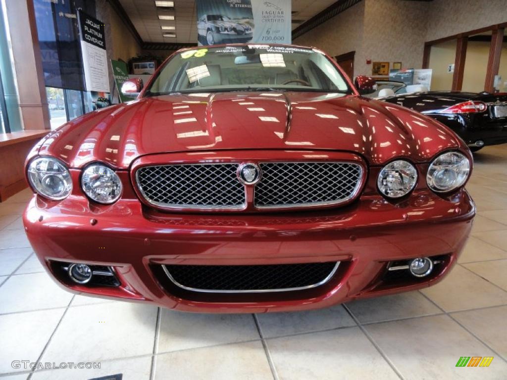 Radiance Red Metallic 2008 Jaguar XJ XJ8 Exterior Photo #39242806