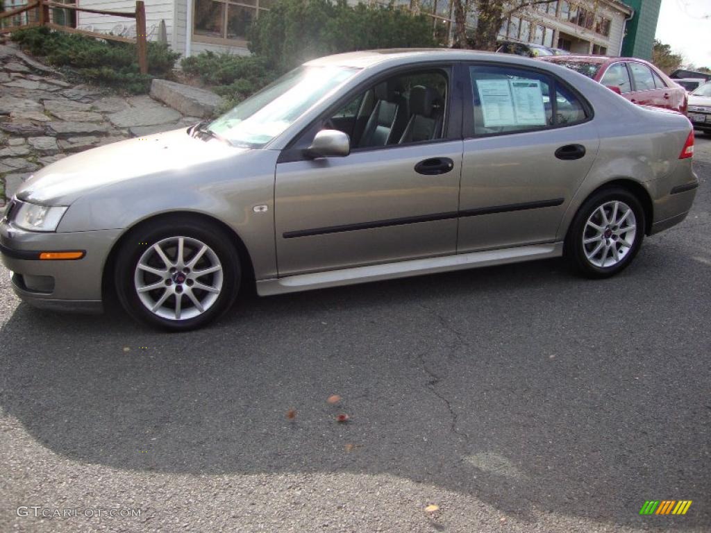 Steel Gray Metallic 2004 Saab 9-3 Arc Sedan Exterior Photo #39243126