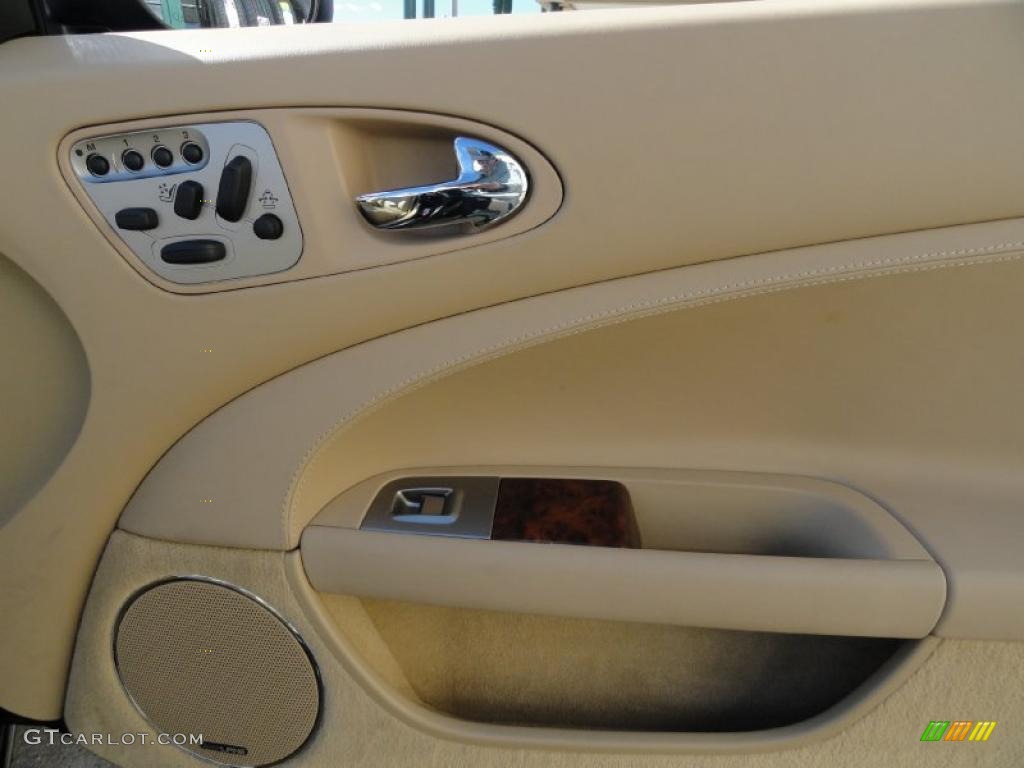 2008 Jaguar XK XK8 Convertible Caramel Door Panel Photo #39243498