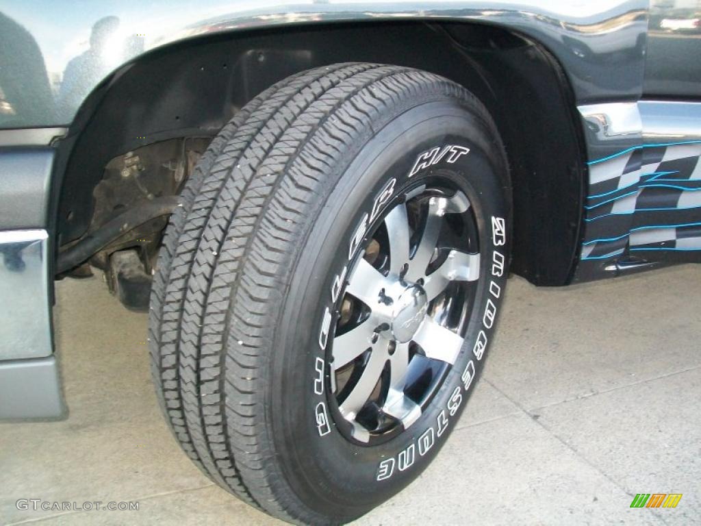 2004 Silverado 1500 LS Crew Cab - Dark Gray Metallic / Tan photo #8