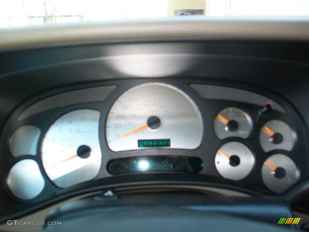 2004 Silverado 1500 LS Crew Cab - Dark Gray Metallic / Tan photo #12