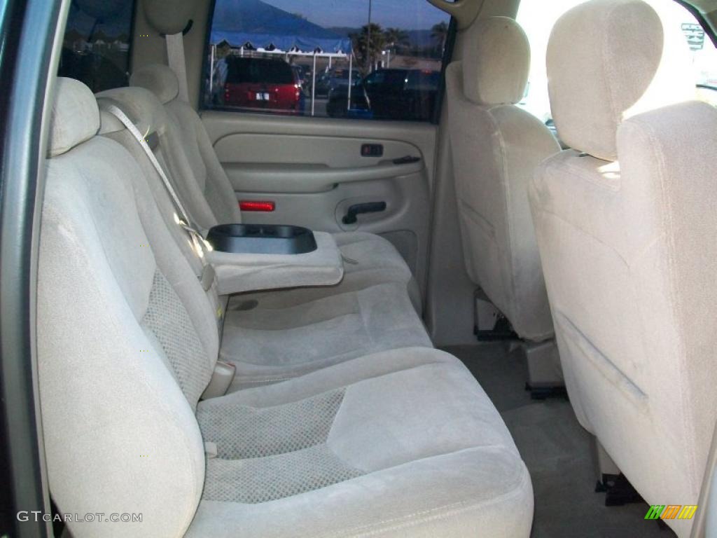 2004 Silverado 1500 LS Crew Cab - Dark Gray Metallic / Tan photo #20