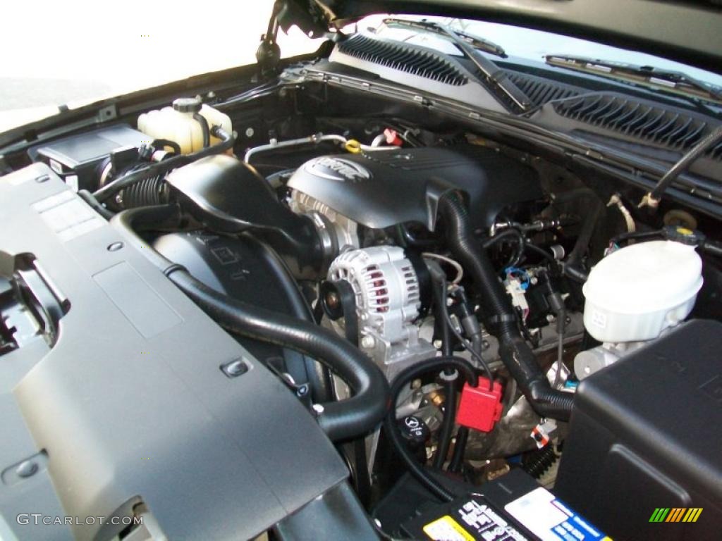 2004 Chevrolet Silverado 1500 LS Crew Cab 5.3 Liter OHV 16-Valve Vortec V8 Engine Photo #39243994