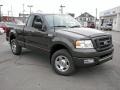 2005 Dark Stone Metallic Ford F150 STX Regular Cab 4x4  photo #3