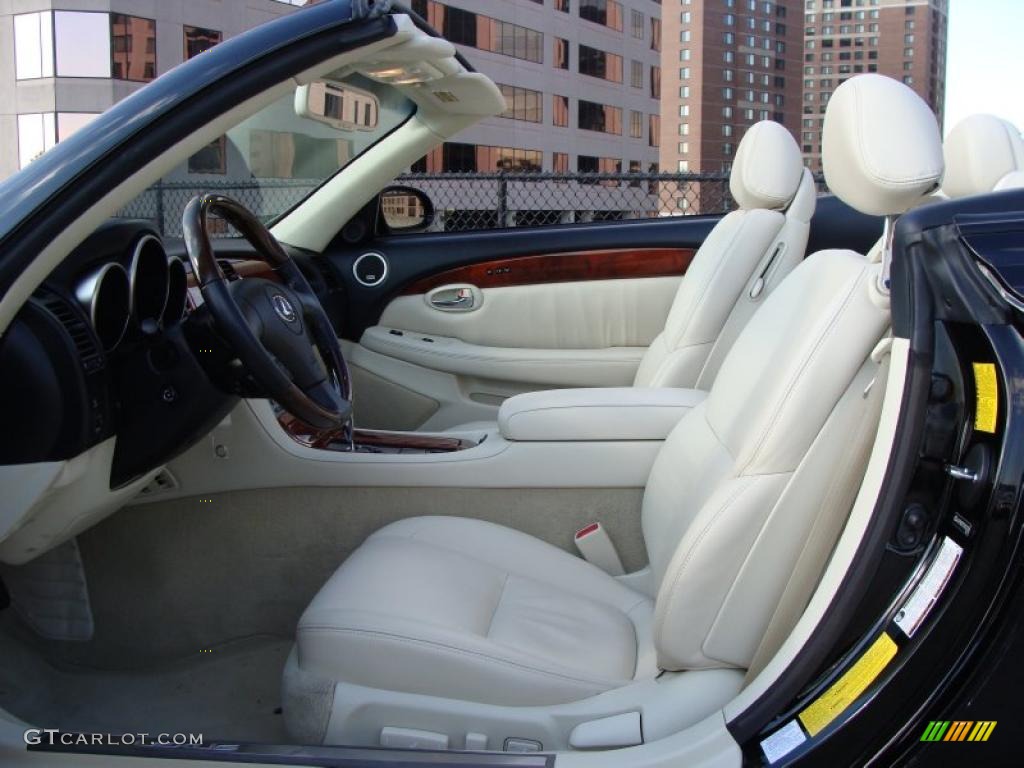 Ecru Interior 2007 Lexus SC 430 Convertible Photo #39245014