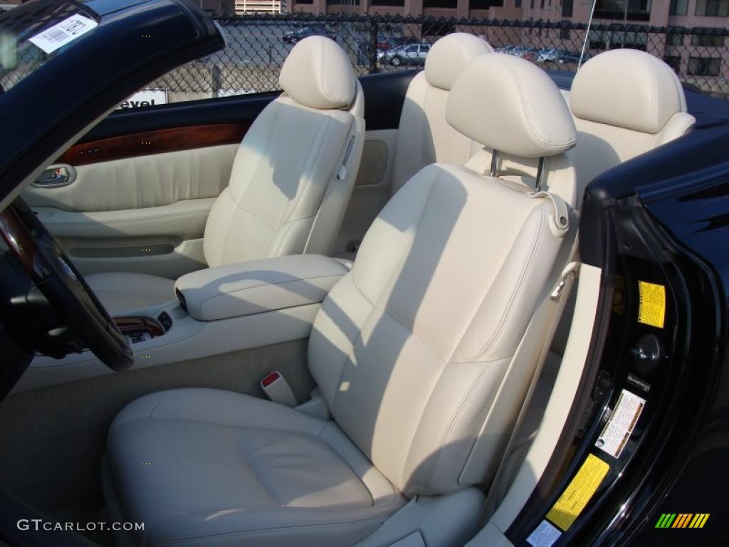 Ecru Interior 2007 Lexus SC 430 Convertible Photo #39245062