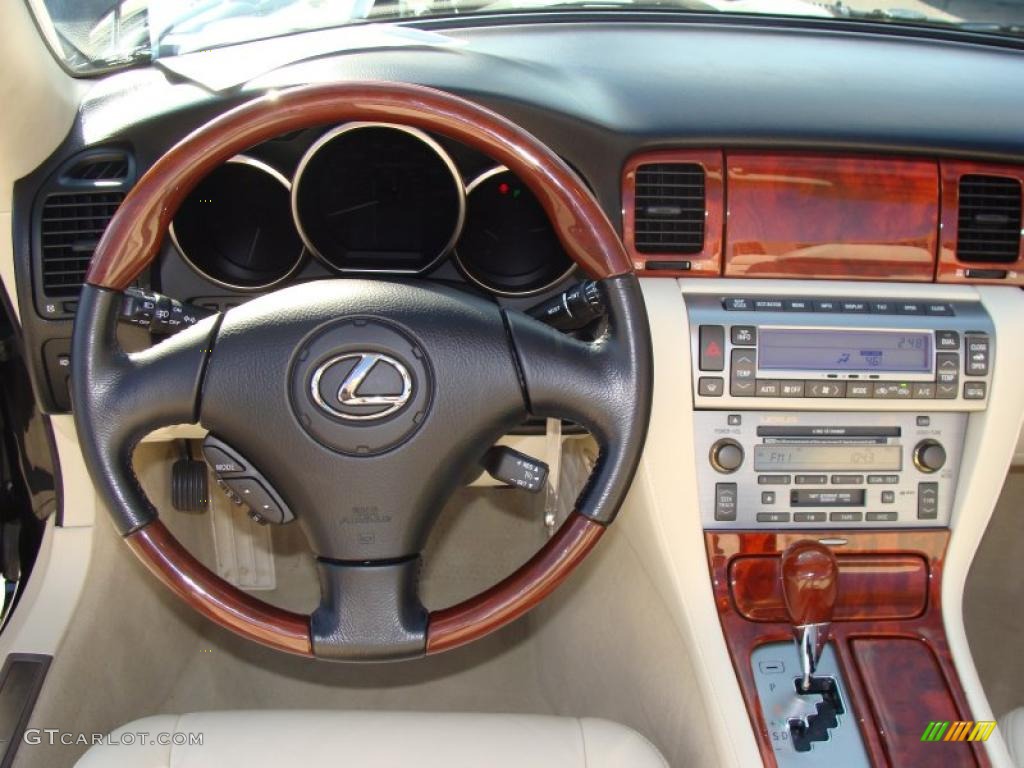 2007 Lexus SC 430 Convertible Ecru Dashboard Photo #39245151