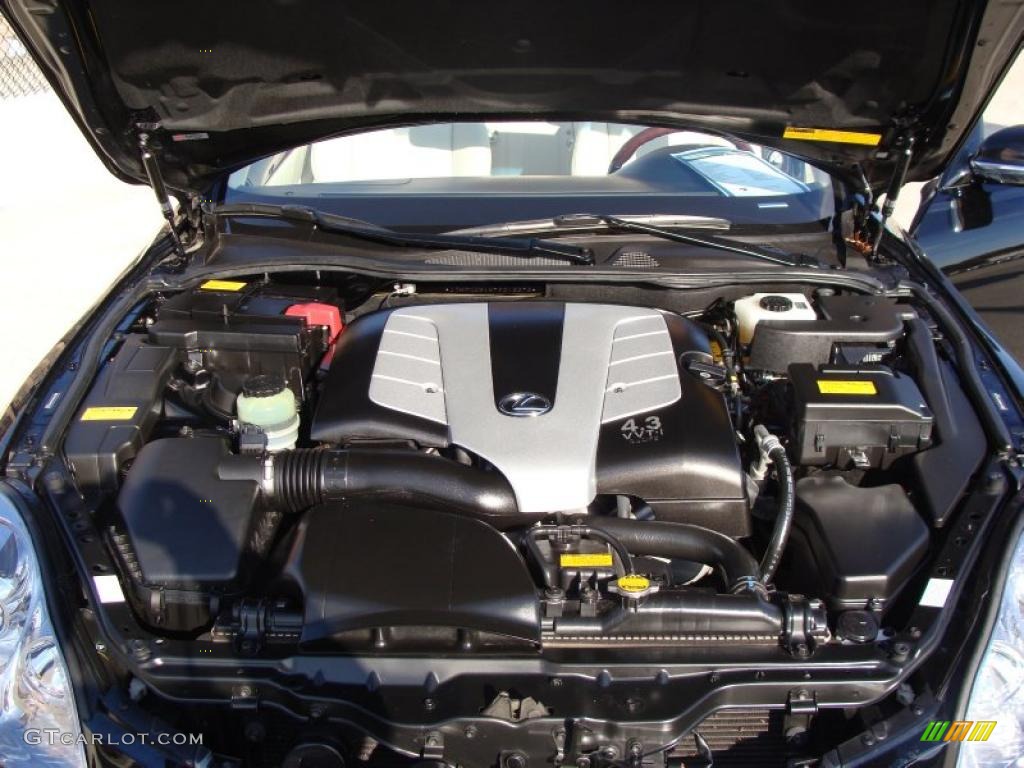 2007 Lexus SC 430 Convertible 4.3 Liter DOHC 32-Valve VVT-i V8 Engine Photo #39245207