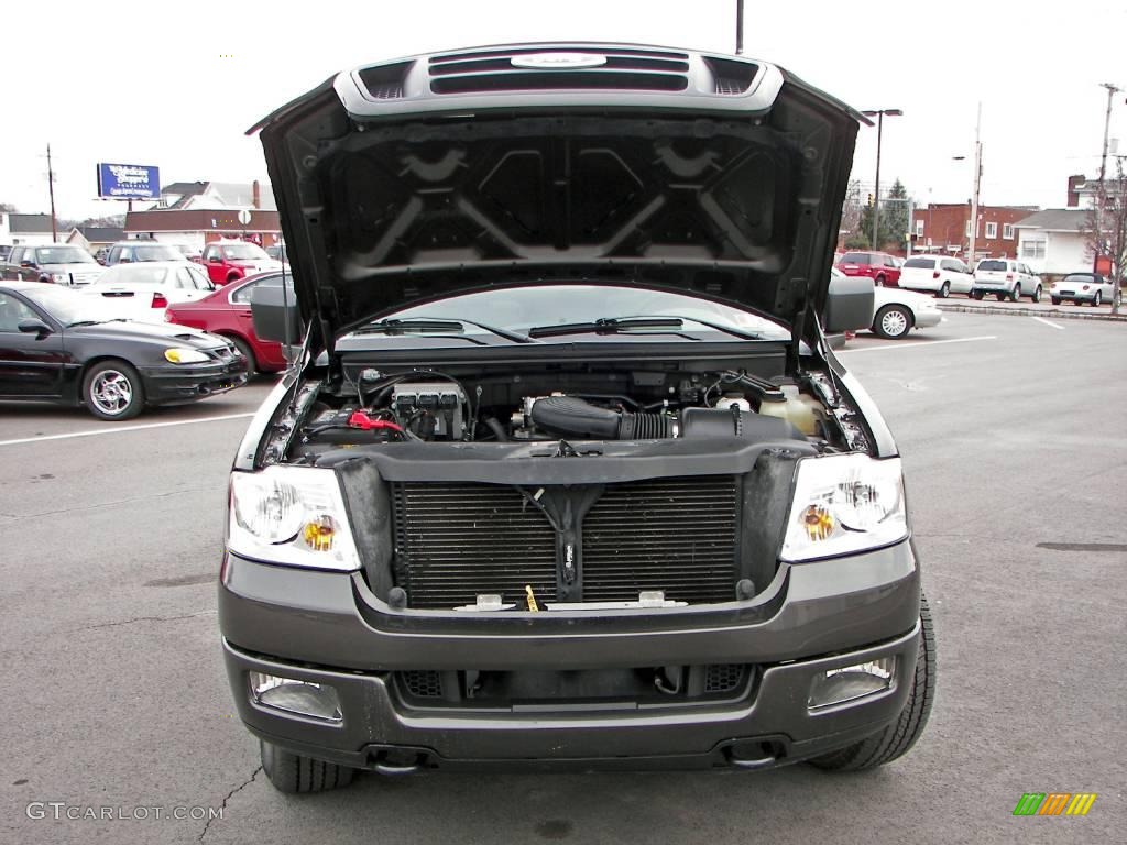 2005 F150 STX Regular Cab 4x4 - Dark Stone Metallic / Medium Flint Grey photo #22