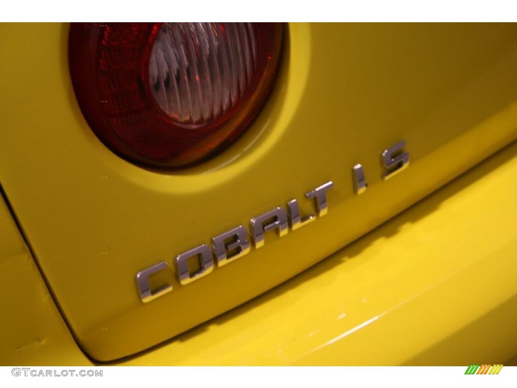 2007 Cobalt LS Coupe - Rally Yellow / Gray photo #30