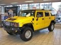 2003 Yellow Hummer H2 SUV  photo #1